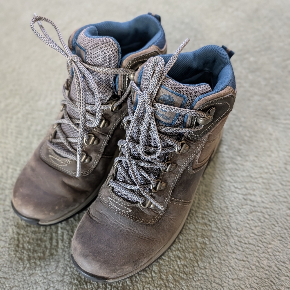 Timberland Women's Hiking Boots Size 7 Waterproof Trail Outdoor Mt. Maddsen - Picture 3 of 13